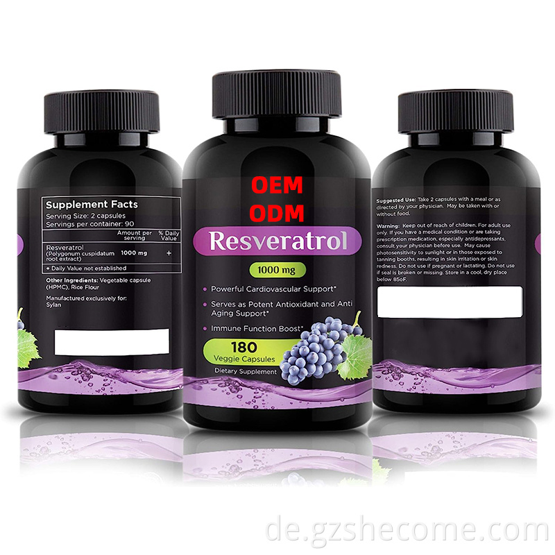 Resveratrol supplement